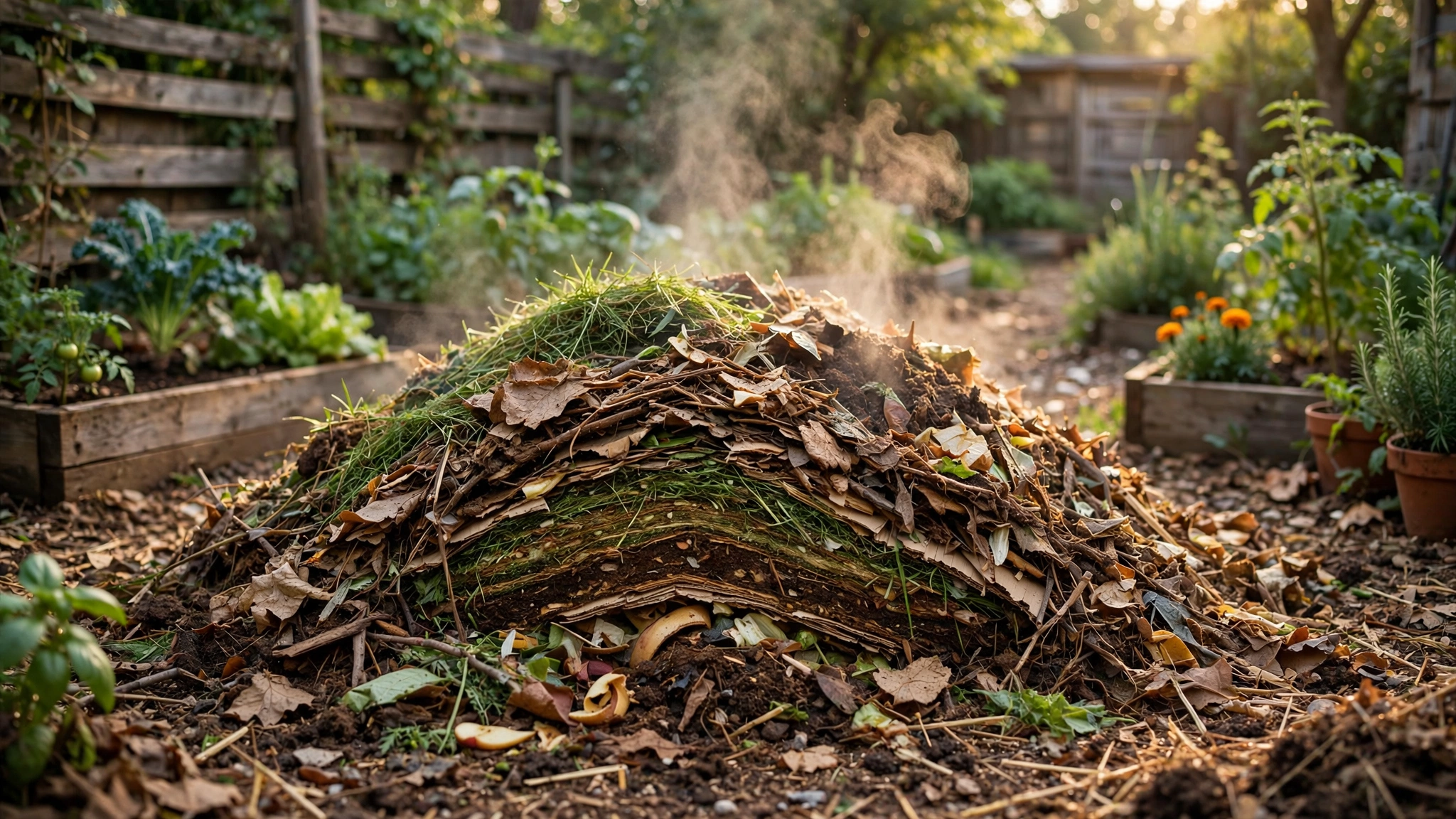 How to Make Compost at Home for Crops (Step by Step)